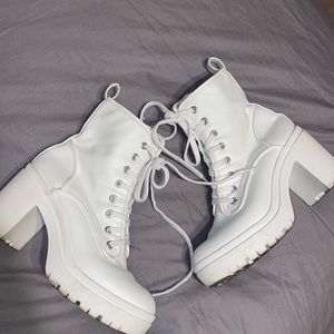 White boots